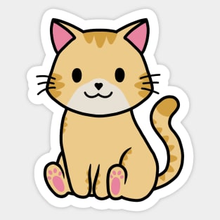 Ginger kitty Sticker